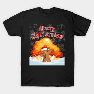 Merry Christmas Dab-splosion T-Shirt